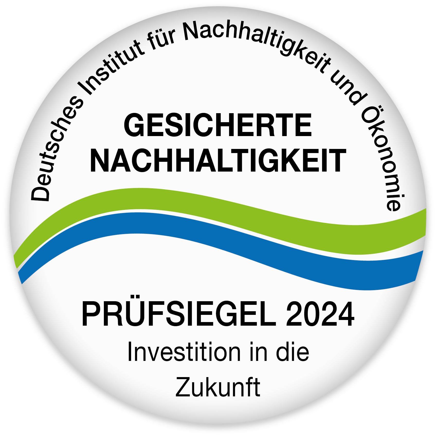 Prüfsiegel Gesicherte Nachhaltigkeit 2024